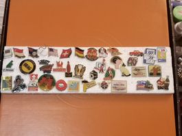 Pin seltene Vintage Pin's Sammlung Abzeichen 39 x