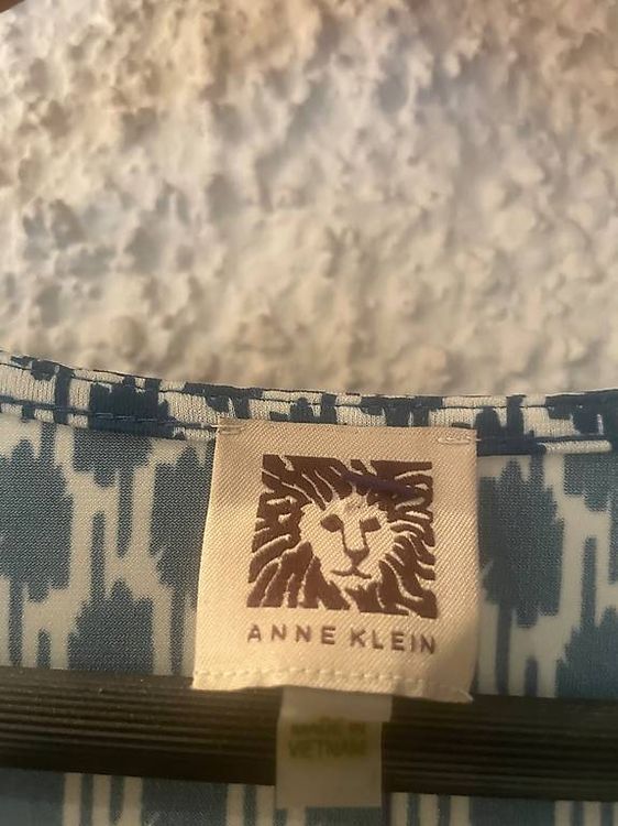 Kleider: Abito Anne Klein bianco e blu – Gebraucht aus Maroggia von tid_n6yj 2