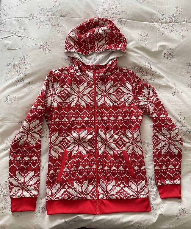 Jacken: Veste polaire Softshell chaude ROXY rouge réversible – Gebraucht aus Ecublens VD von r0c_872m