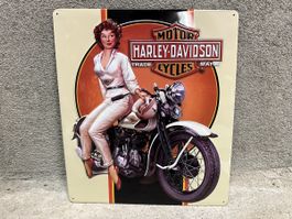 Harley Davidson pin up original 