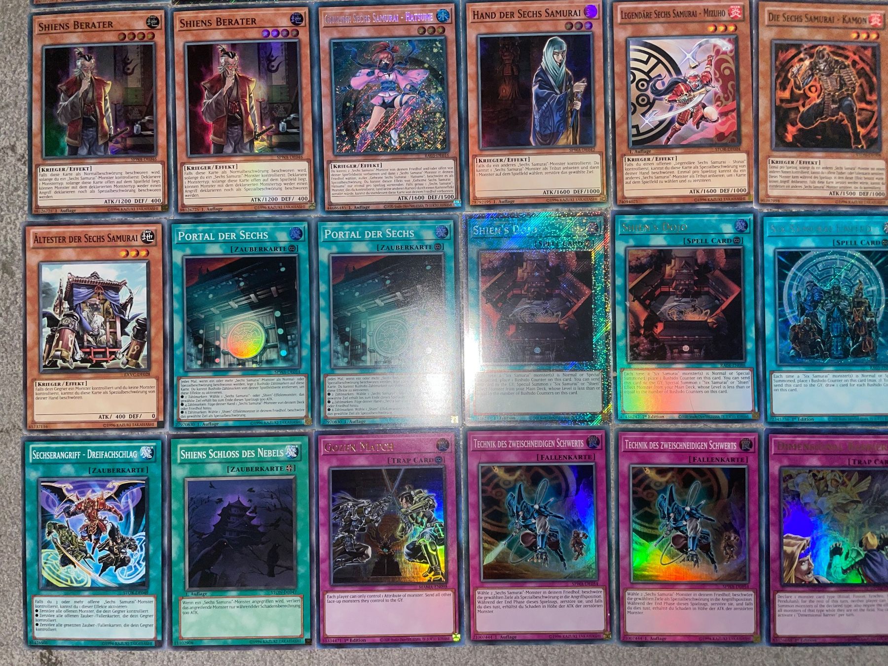 Yugioh Sammelbilder & Trading cards: YuGiOh Sechs Samurai Deck! – Neu (gemäss Beschreibung) aus Altstätten SG von ChangeMaker 3