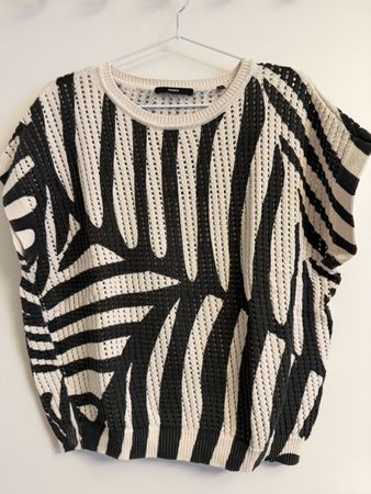 Bonita  Top, Gr. M, Olive und Beige, Neuwertig