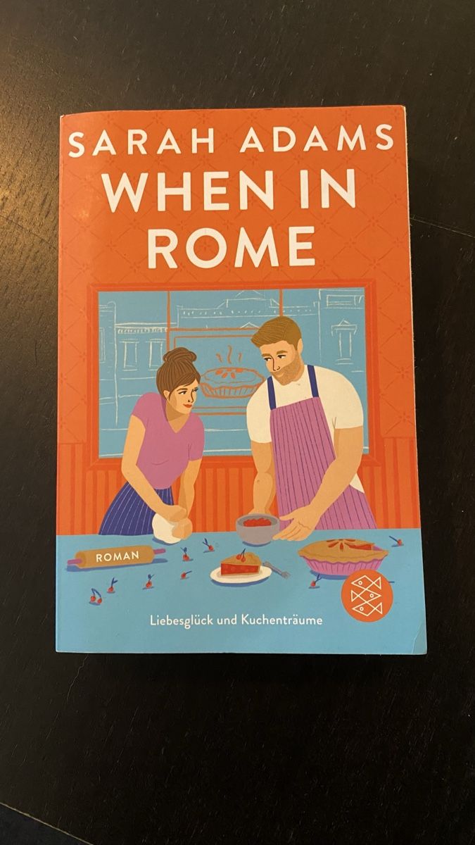 Libri: Sarah Adams "When in Rome" Roman, Deutsch – Usato da Altstätten SG venduto da Annie_brgr