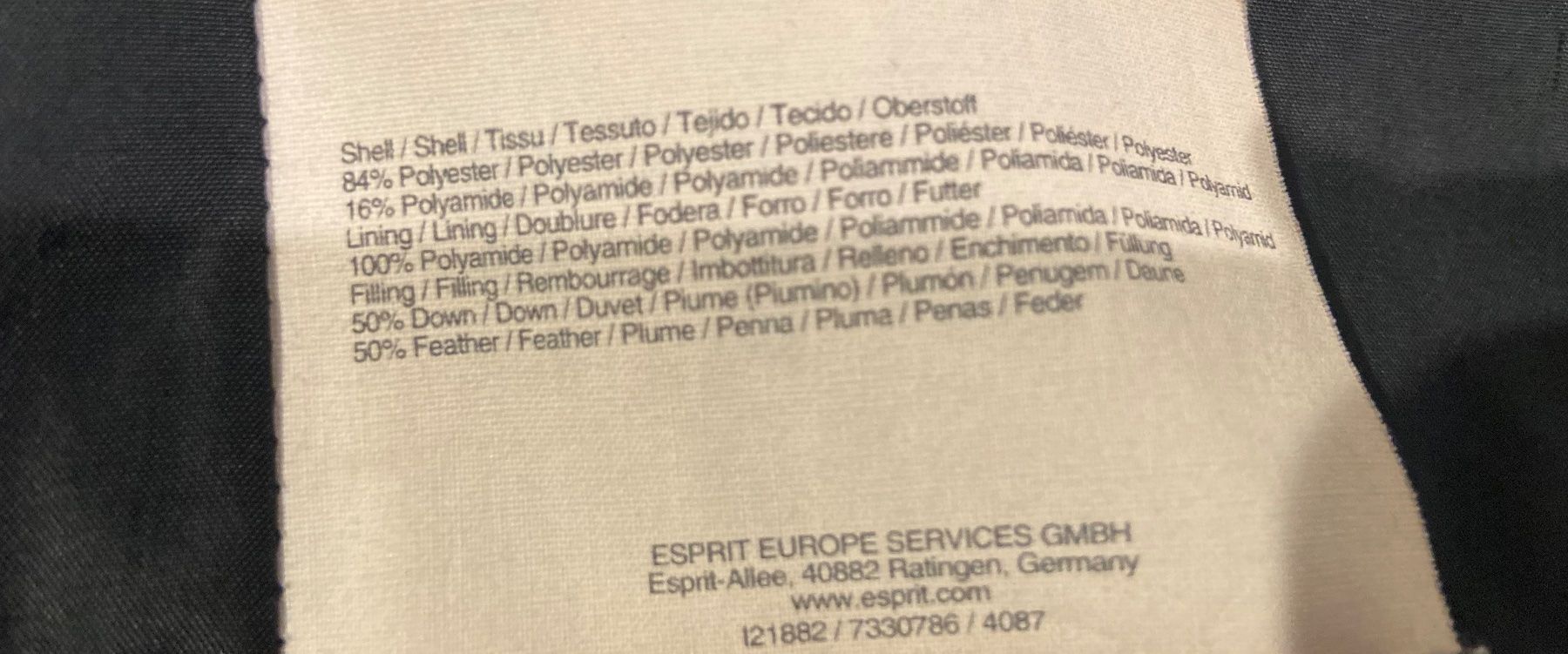 Esprit Giacche: Schwarze Esprit Winterjacke Grösse 42 – Usato da Ermatingen venduto da Speiki2 6