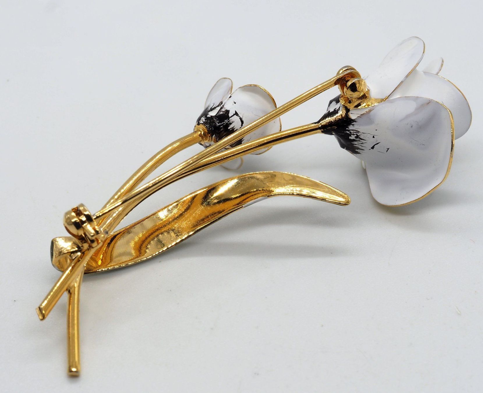 Spille & Fermagli: Vintage Brosche in Blumenform – Usato da Zürich venduto da nostalgic_treasures 3