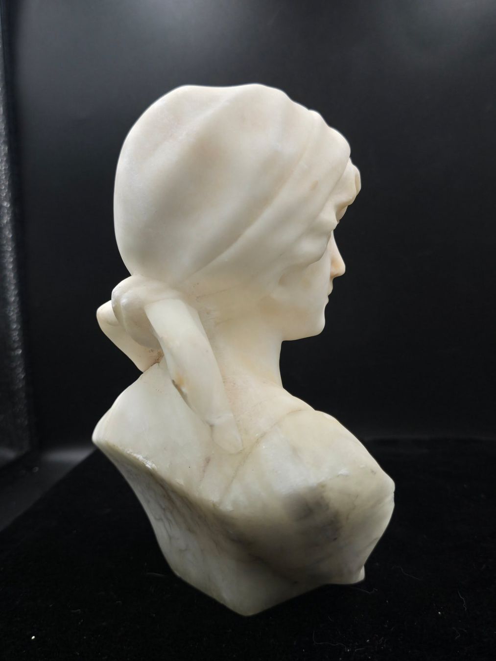 Statuette: Alabaster Büste Frau weiss – Usato da Rorschacherberg venduto da snOOpydOg11 6