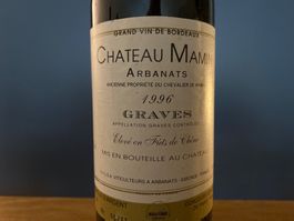 Rotwein.   Chateu Mamin 1996