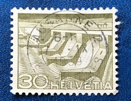 Nr.303 mit Stempel Niederdruckkraftwerk 1949   