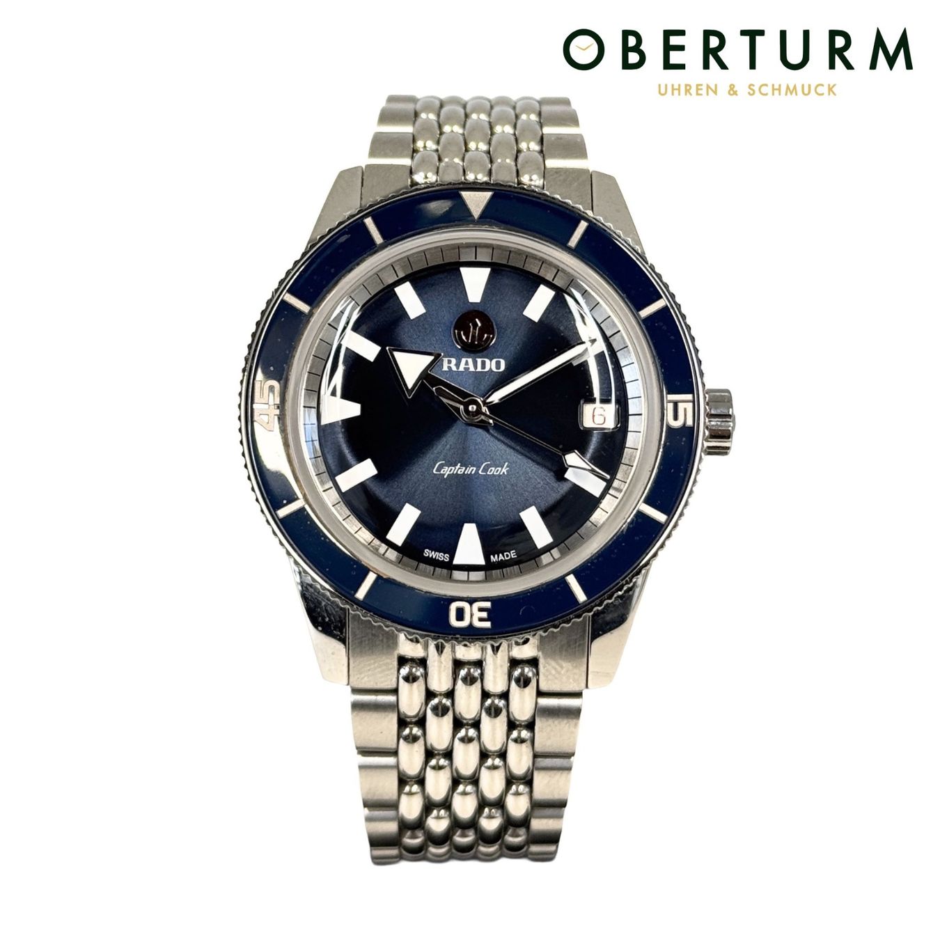 Rado Orologi: Rado Captain Cook M Automatik – Usato da Brugg AG venduto da Oberturm