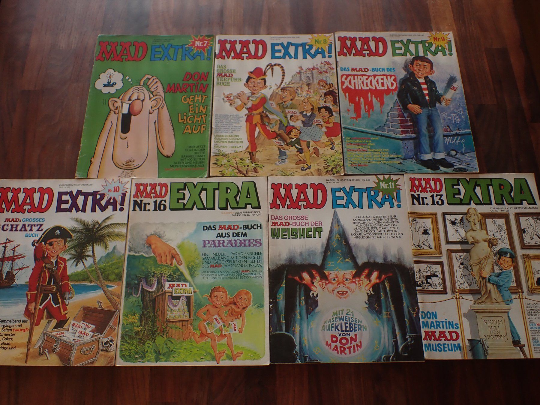 BD: 7 MAD EXTRA Comic Hefte / Buch ab Nummer 7 – D'occasion à Geroldswil par boy5toy