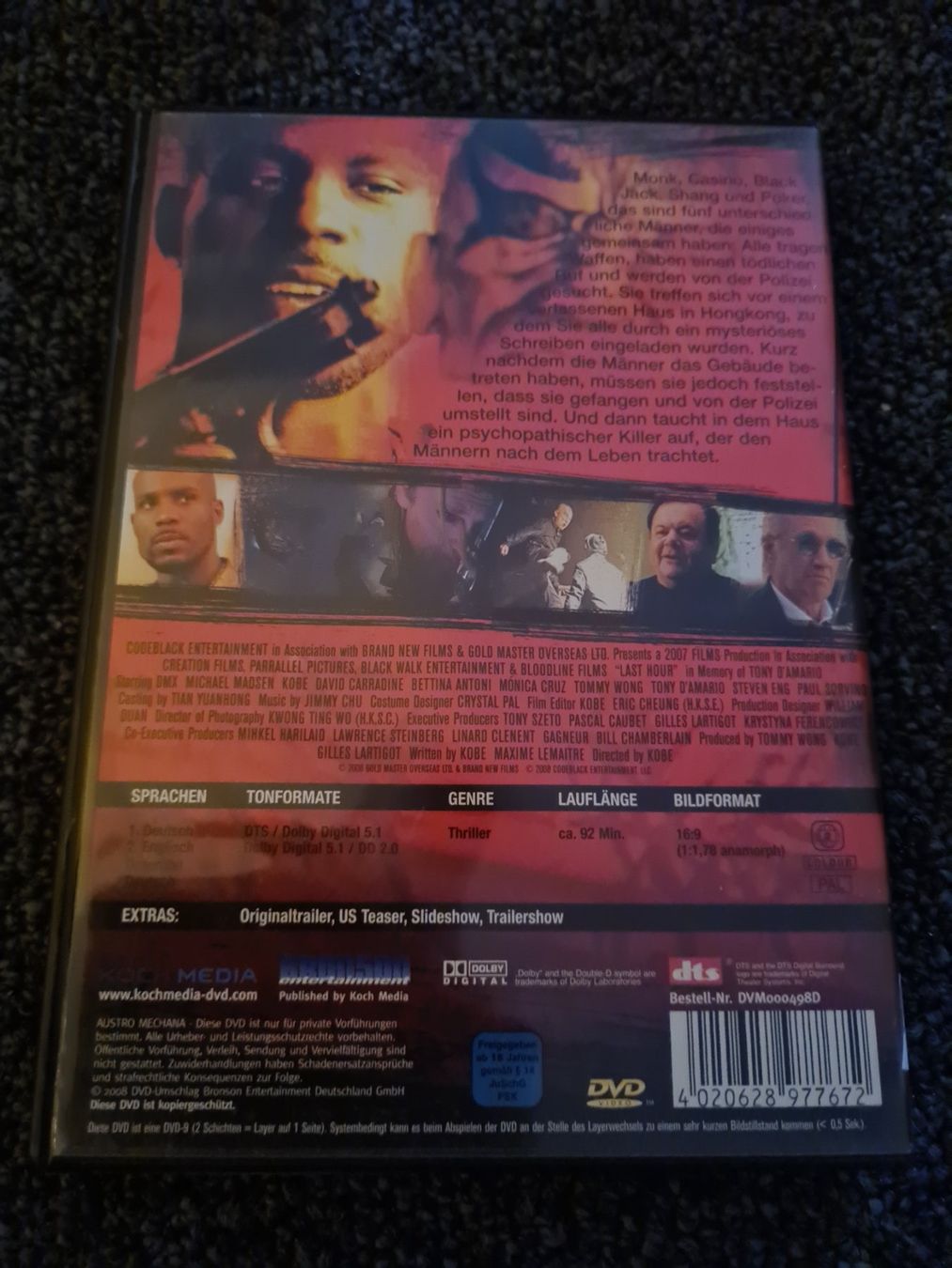 Tutti i DVDs: LAST HOUR (12577) – Usato da Ruswil venduto da jan_bxl5 1