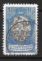 Liechtenstein Nr 71 Landschaftsmuster gest Ausgabe 31.8.1925