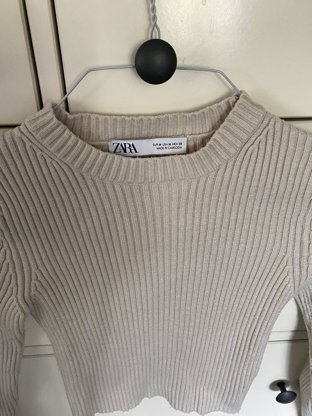 Zara Maglioni & Felpe: Zara Pullover, Beige, Grösse M Kurzpulli – Usato da Goldau venduto da Rjn