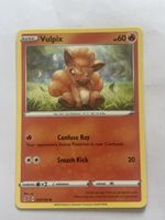 Pokemon Karte Vulpix Rebel Clash