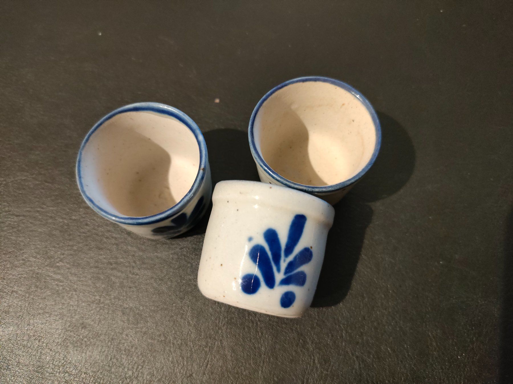 Pentole: 3er Set Mini-Töpfe, Keramik - Butter-Töpfchen – Usato da Wiesendangen venduto da s_er