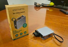 * Charger 20W und Powerbank 10'000mAh in einem Kompaktgerät*