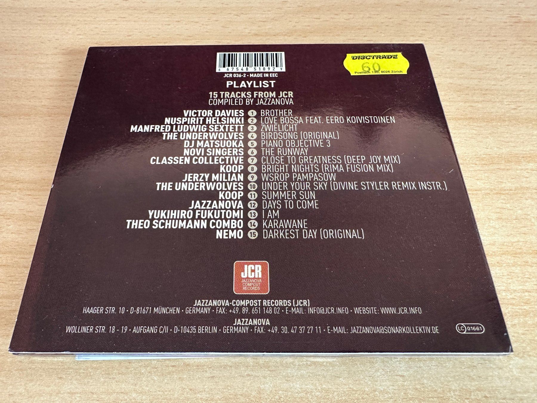 CD: Various – Playlist – Usato da Rikon im Tösstal venduto da Alpenmutz 1