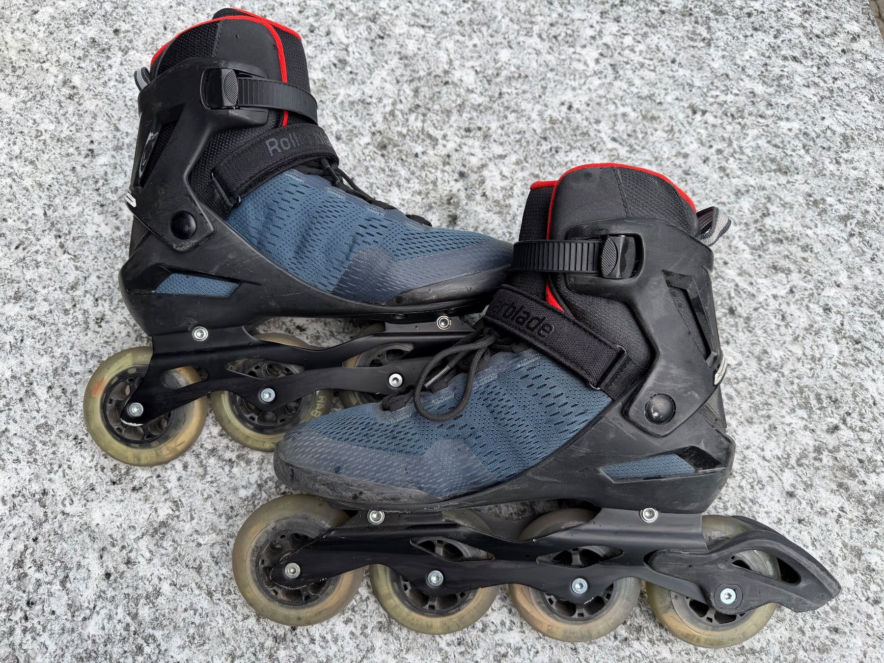 Pattini in linea & Pattini a rotelle: Inline Skates Rollerblade Twister XT Herren Grösse 43 – Usato da Wilderswil venduto da Laska12 1
