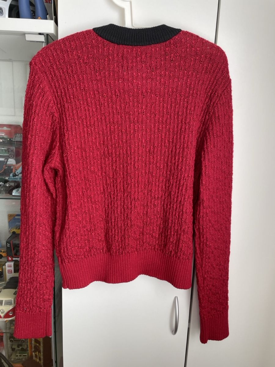 Karl Lagerfeld Giacche: Strickjacke Karl Lagerfeld, rot, Gr. M – Nuovo (secondo la descrizione) da Meilen venduto da delta-da-spica 3
