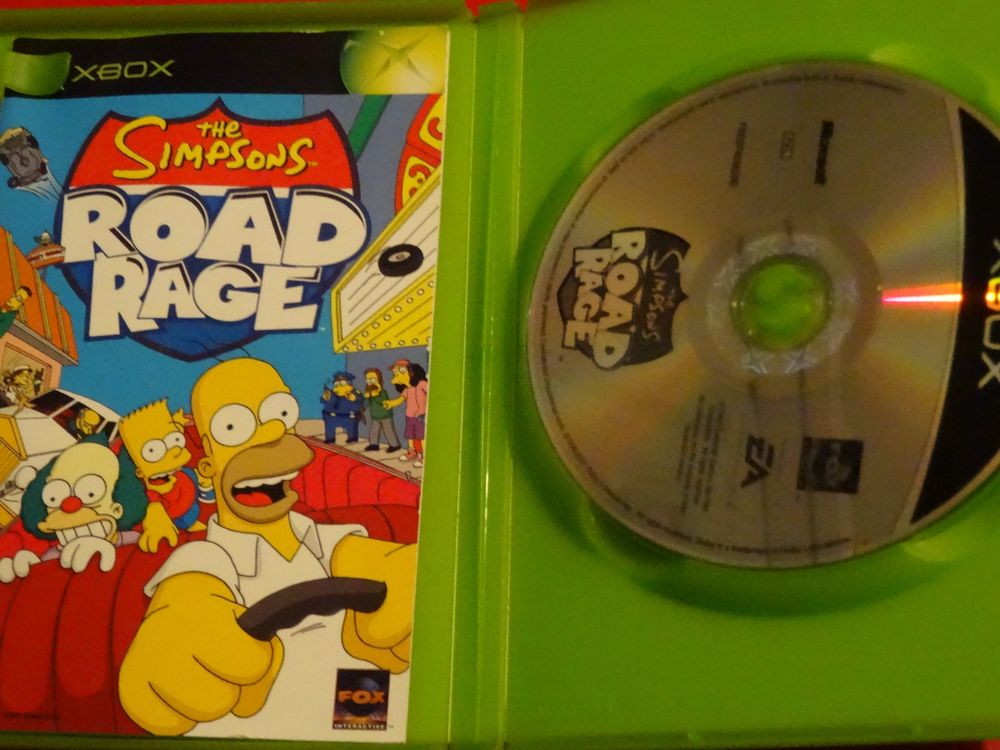 The Simpsons - Road Rage XBOX CLASSIC DEFEKT? | Kaufen auf Ricardo