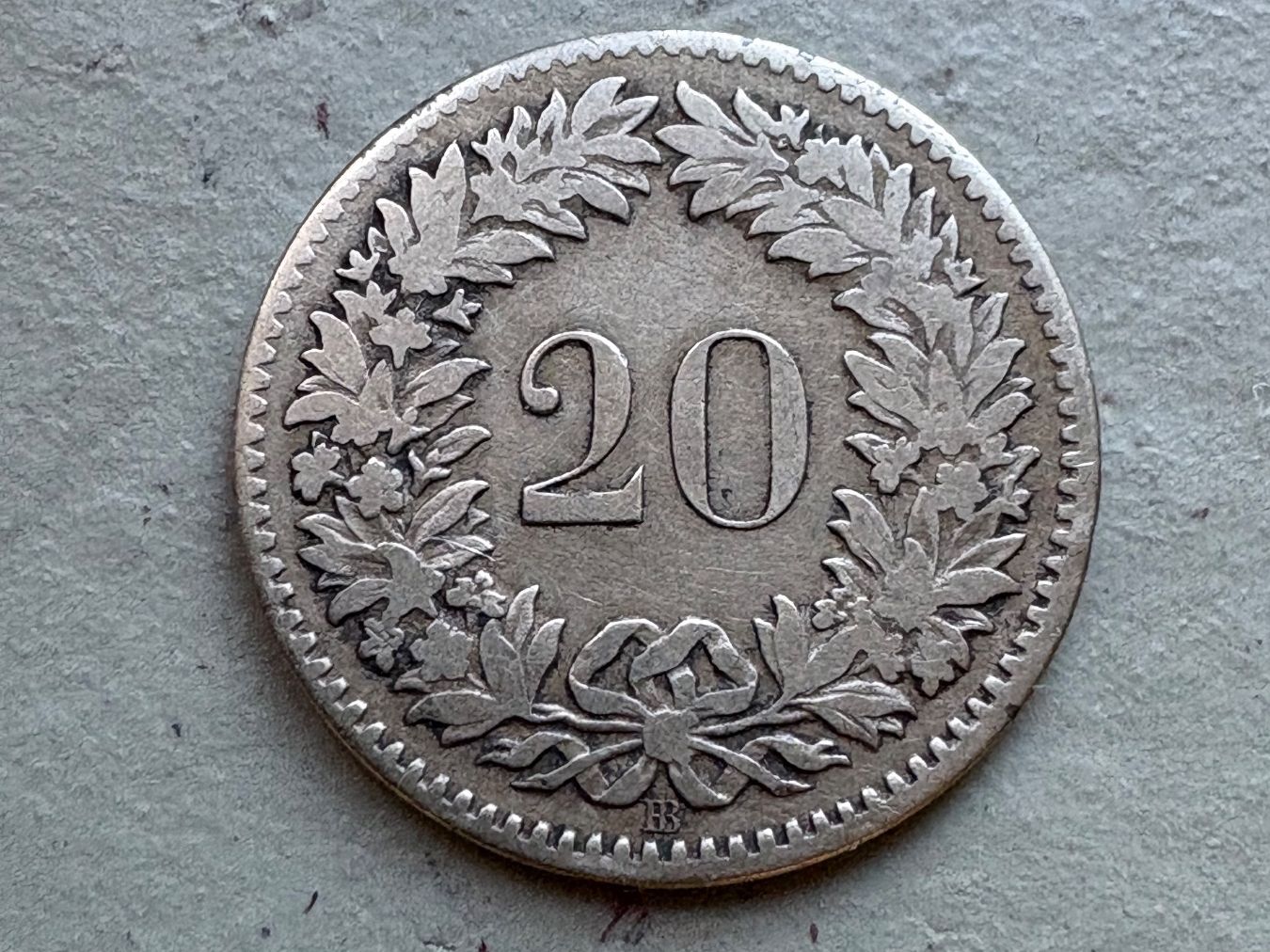Alle Münzen: Schweiz 20 Rappen 1850 ab 1.- – Gebraucht aus Zürich von mysilvercoin 2