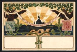 Litho Ganzsache PP9C108: Dresden, 11. De