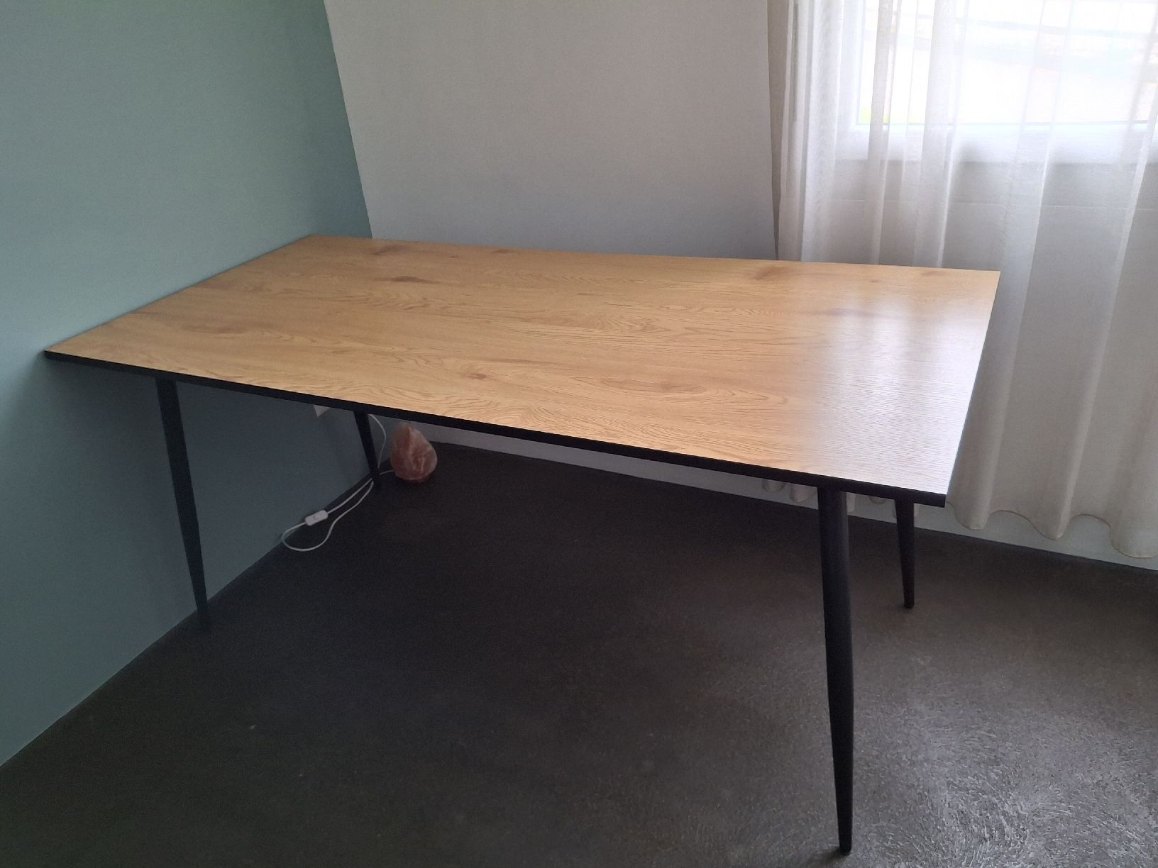 Micasa Tische: Wooden Dining Table with Metal Legs – Gebraucht aus Colombier NE von nur_9kj9 4