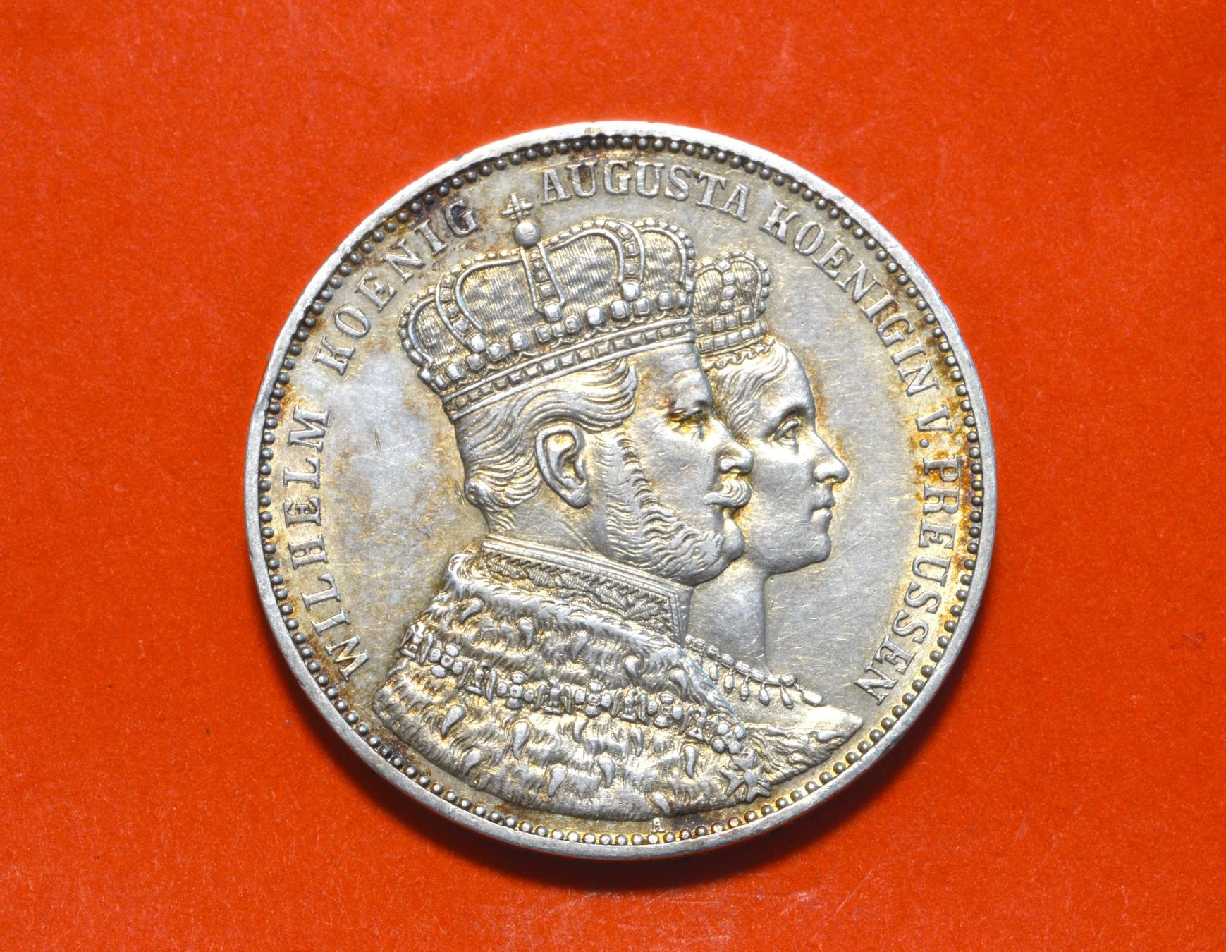Alle Münzen: 1 Krönungstaler Silber 1861 – Gebraucht aus Oberglatt ZH von dil_85sh