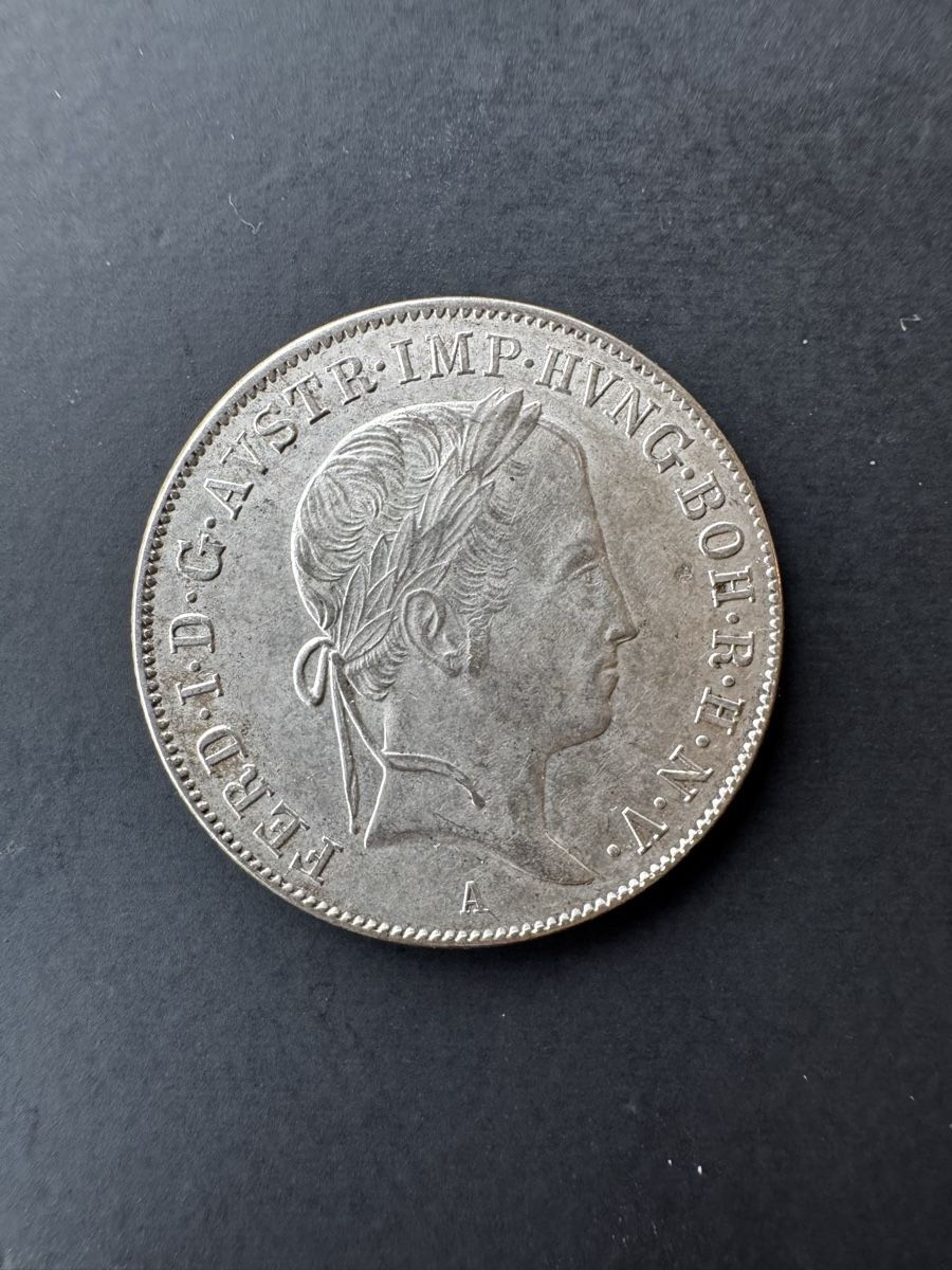 Alle Münzen: Österreich - 20 Kreuzer 1848 – Gebraucht aus Meilen von coins4sale