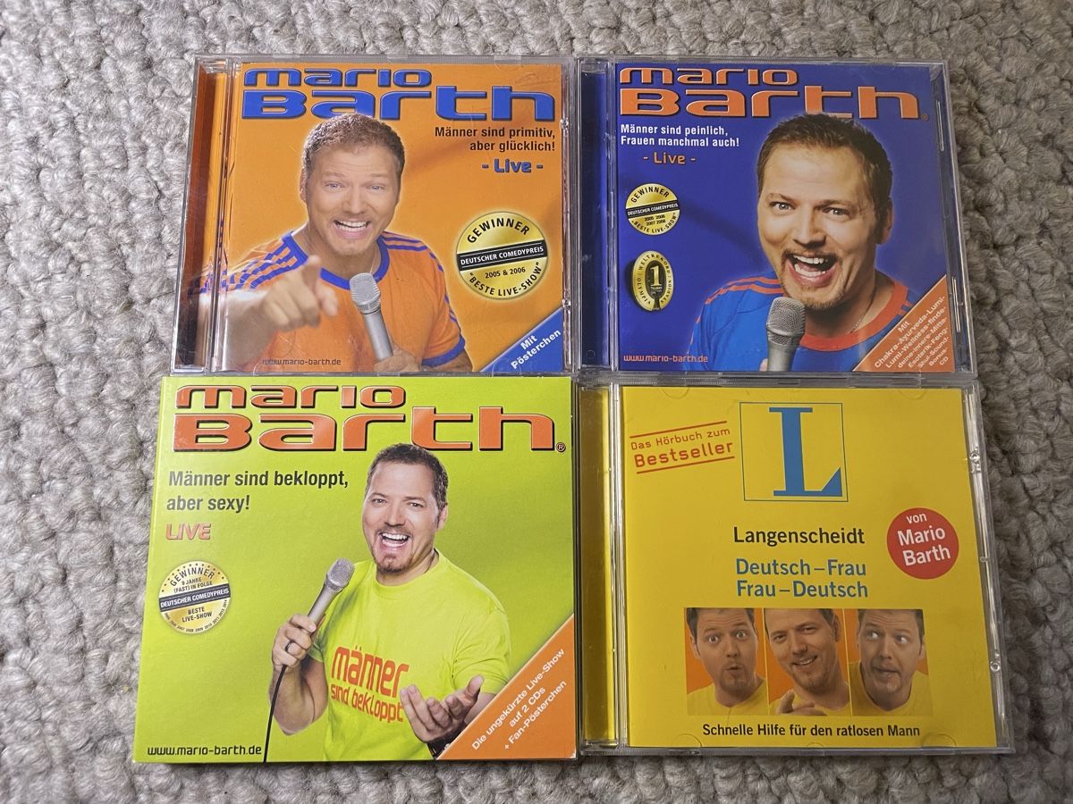 CDs: 4x Mario Barth – Gebraucht aus Reinach AG von trigger7811