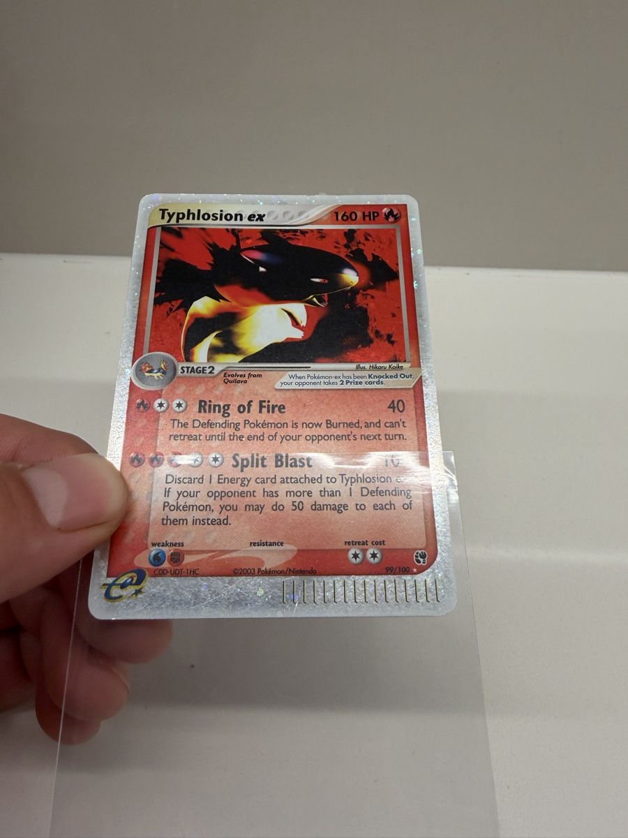 Pokémon Cartes à collectionner: Thyplosion ex Ultra Rare ex Sandstorm 2003 – D'occasion à Arlesheim par WungaBunga 6