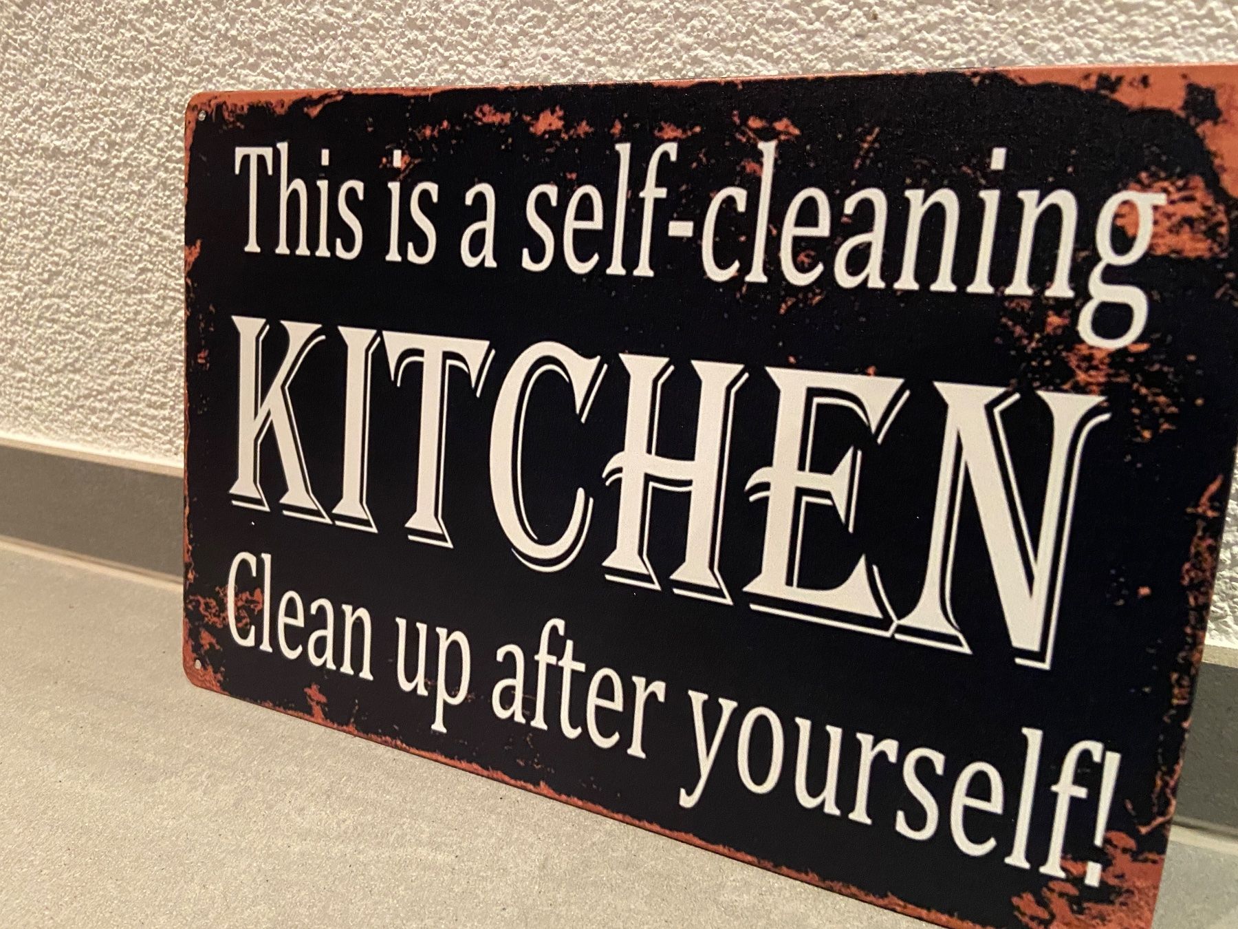 Schilder: KITCHEN SCHILD VINTAGE BLECHSCHILD NEU 1 Pcs. – Neu und originalverpackt aus Seon von Aaargauer01 1