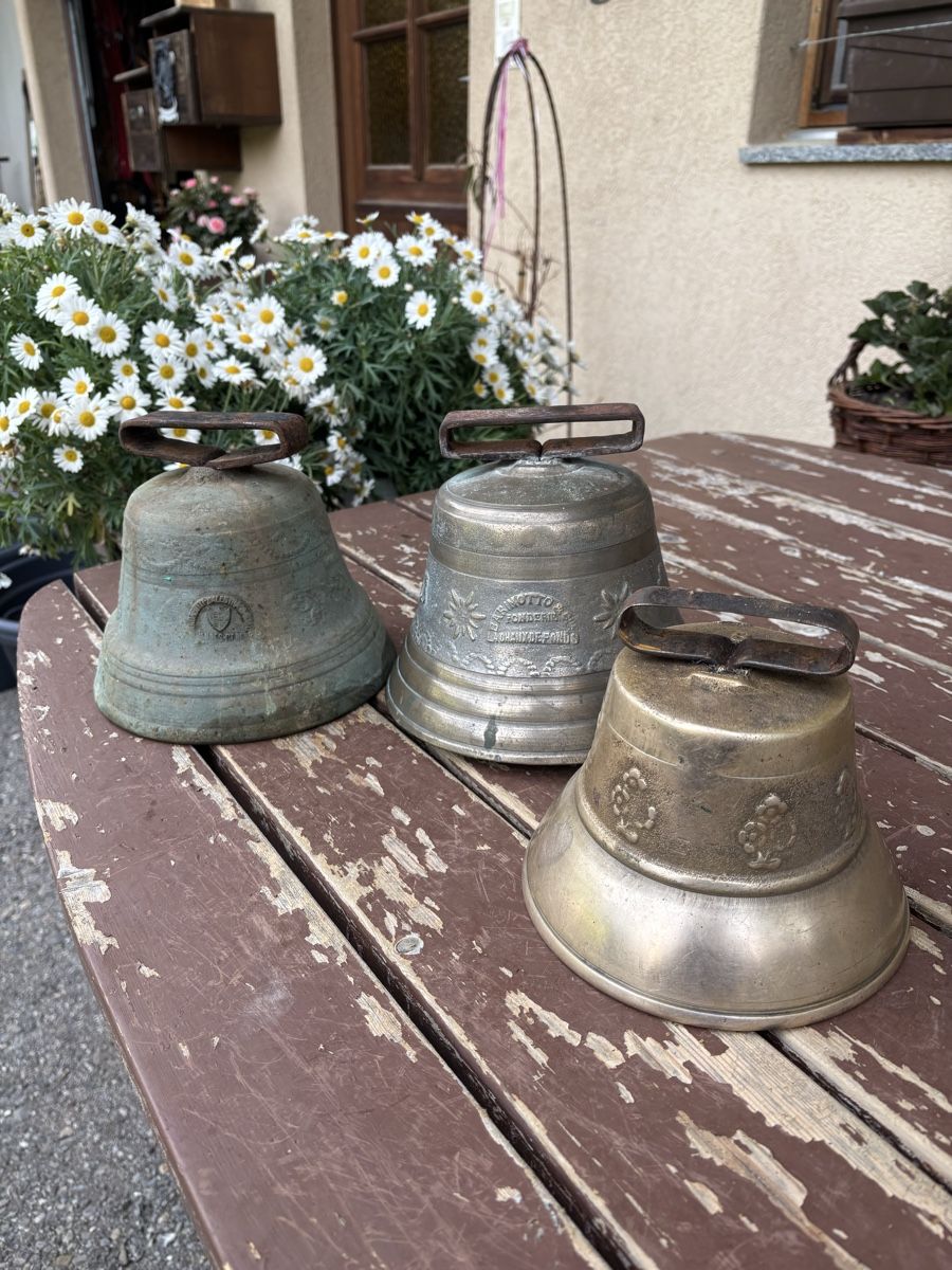 Campanacci mucche: 3 Kuhglocken – Usato da Schangnau venduto da Roseggli82