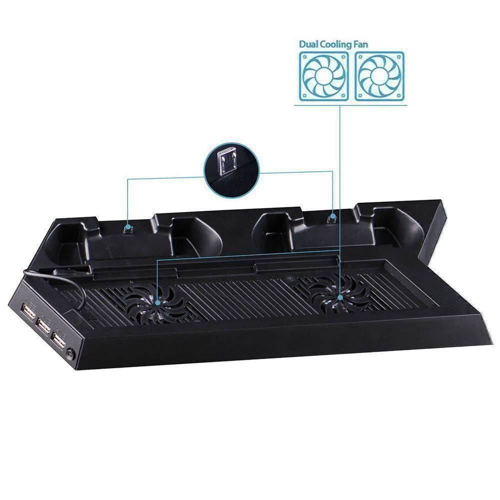 Docking station: Dockingstation für 2 PS4 Controller – Nuovo (secondo la descrizione) da Thun venduto da Newnewshop 2