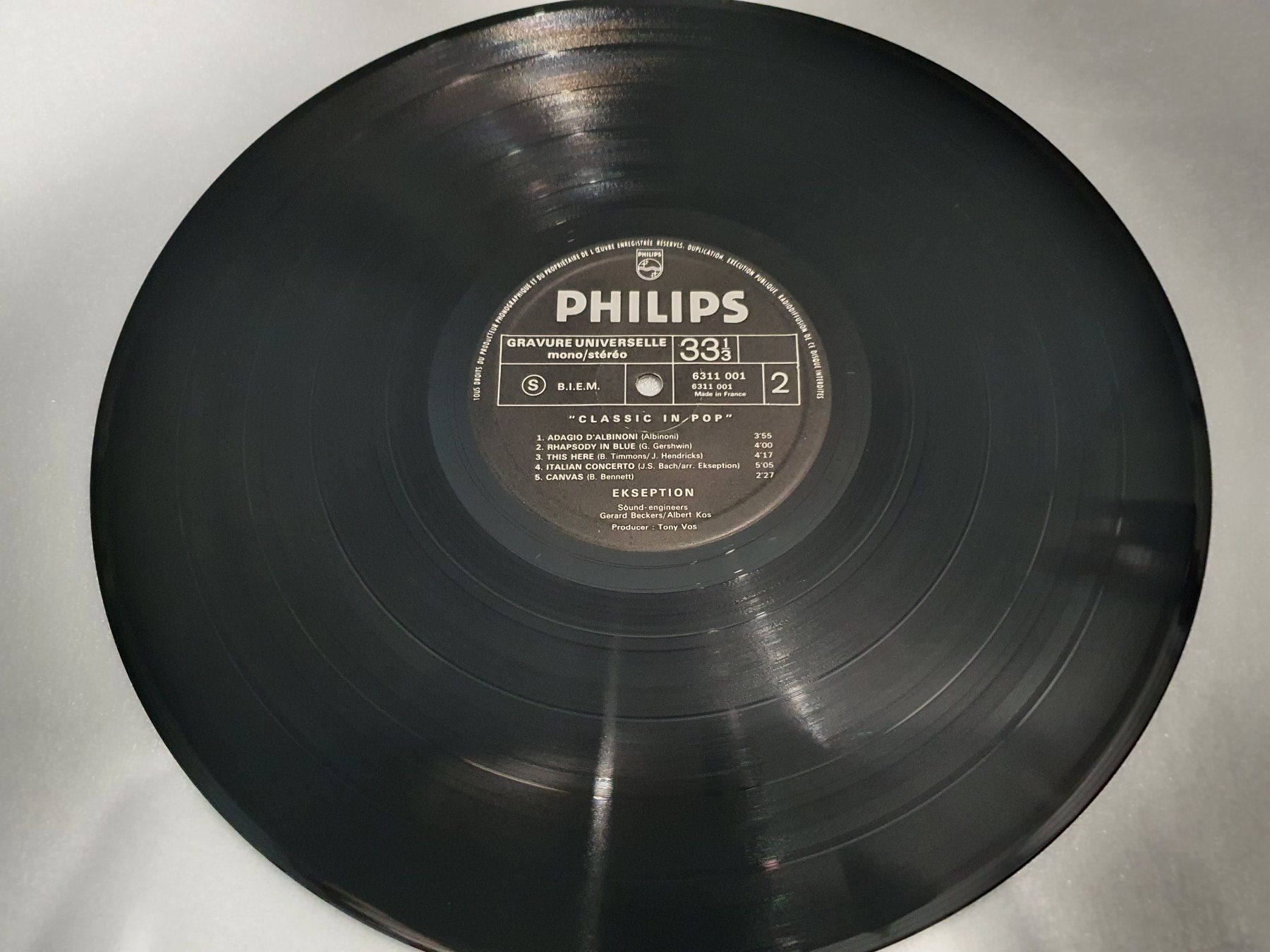 Schallplatten: Ekseption – Classic In Pop – Gebraucht aus Uster von Vinyl-Leidenschaft 4