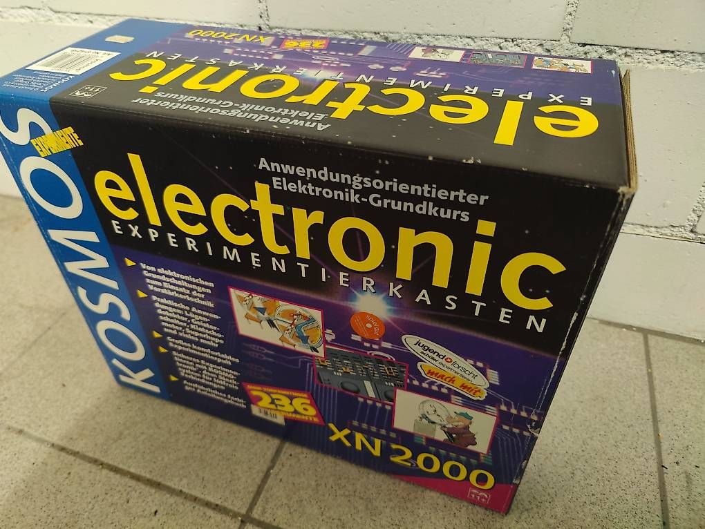 Kit di costruzioni: Kosmos Elektronik Experimentierkasten NX2000 – Usato da Stäfa venduto da TBStaefa