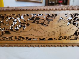 Schatulle akt um 15. jahrhundert kiste truhe holzschachtel