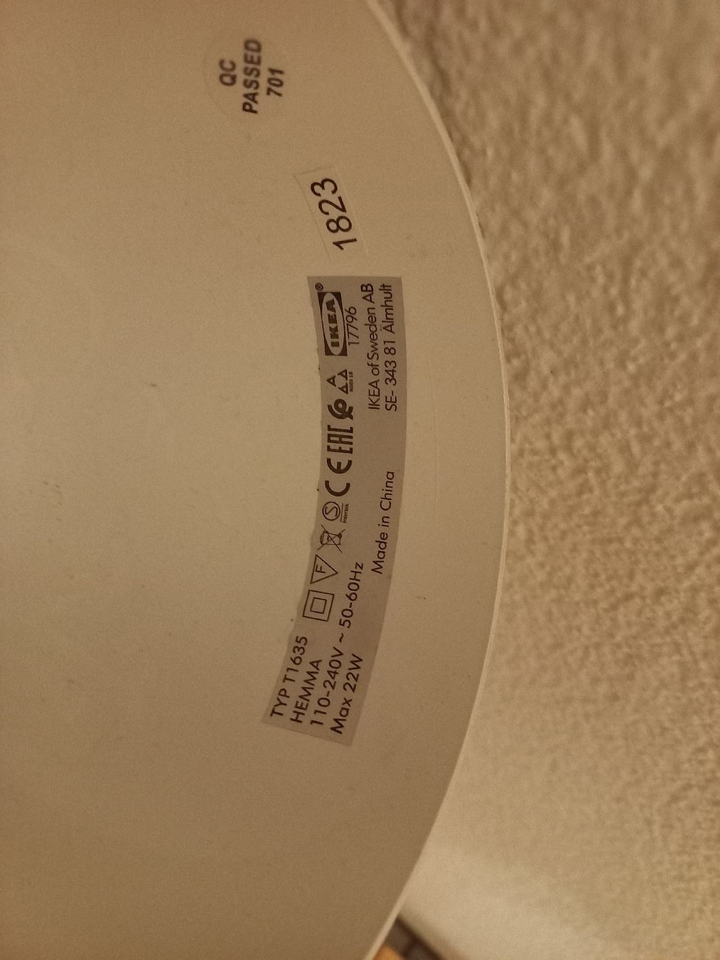 Ikea Lampade: Ikea Hemma Kugellampe, Papierlampe – Usato da Bern venduto da koh_tb86 3