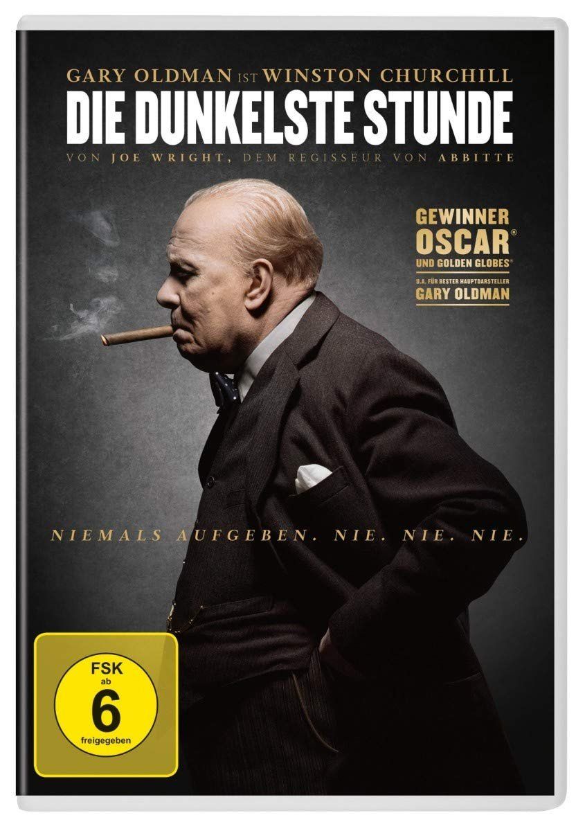 Tutti i DVDs: Die Dunkelste Stunde (2017) Joe Wright/Gary Oldman - DVD/NEU – Nuovo e nell'imballaggio originale da Volketswil venduto da cinephilia