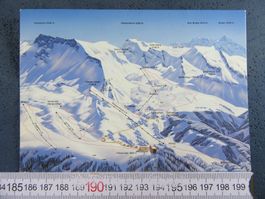 KLEWENALP ASCHNEE SKILIFTE BERGBAHNEN PANORAMA AK ONW