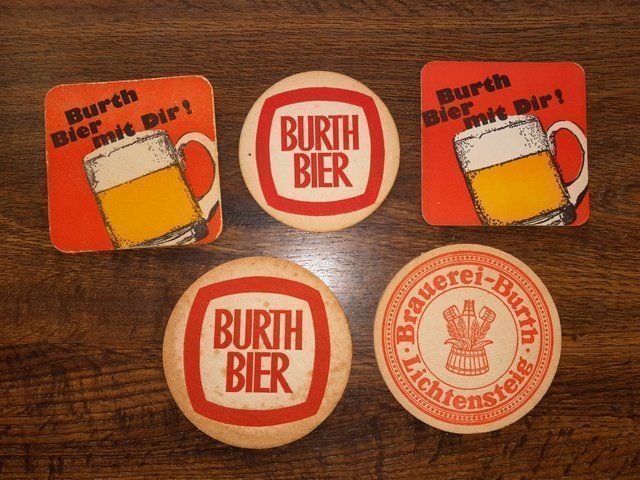 Untersetzer: Bierdeckel Burth – Gebraucht aus St.Gallen von Stocken64