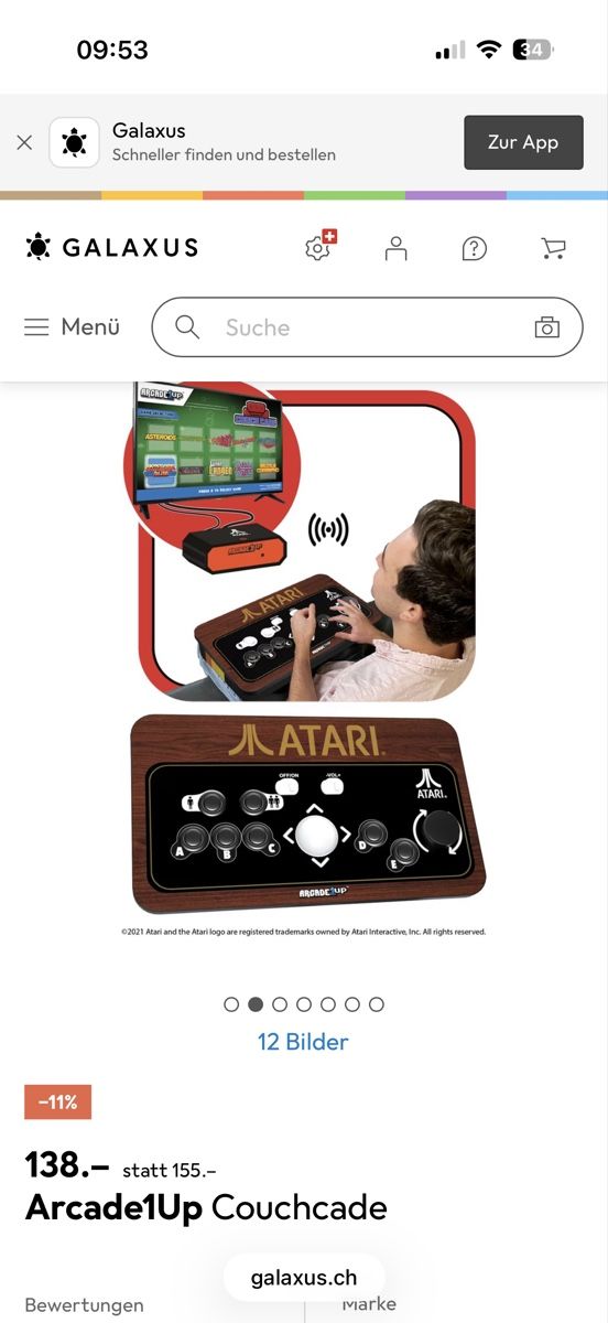 Spielautomaten: Couchcade Arcade1Up – Neu (gemäss Beschreibung) aus Münchenstein von ArleneLM 4