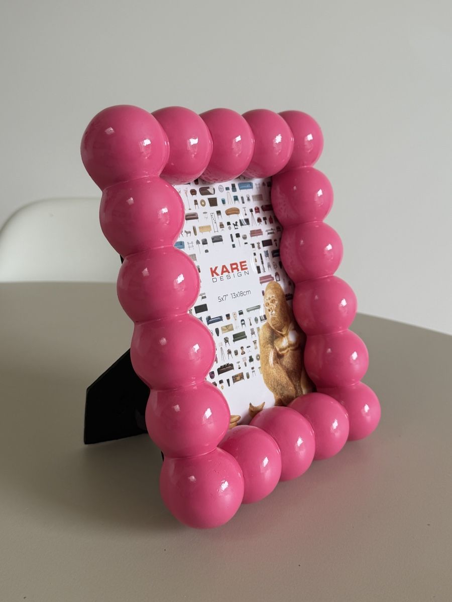 Cornici: Kare Design Bilderrahmen Bubble Pink – Nuovo e nell'imballaggio originale da Adliswil venduto da tioe 1