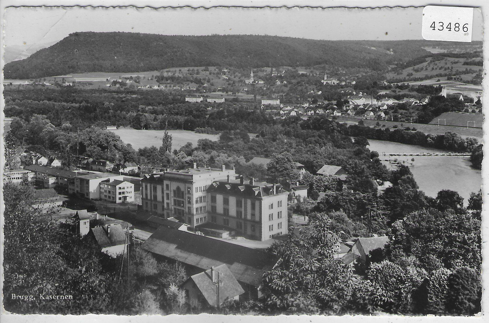 Cartoline postali: Brugg - Kaserne – Difettoso da Ettingen venduto da Kartenplanet