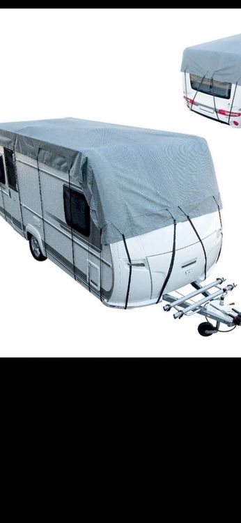 Wohnmobil Abdeckplane Dachschutz – Wasserdichte Plane Mit UV-Schutz, 13x3,3m, Für Wohnwagen & Reisemobile