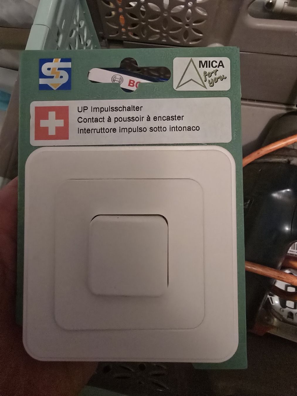 Schalter: UP Impulsschalter – Neu und originalverpackt aus Menziken von bilo.09.