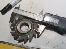 Scheibenfräser Nutenfräser 75x12 mm
