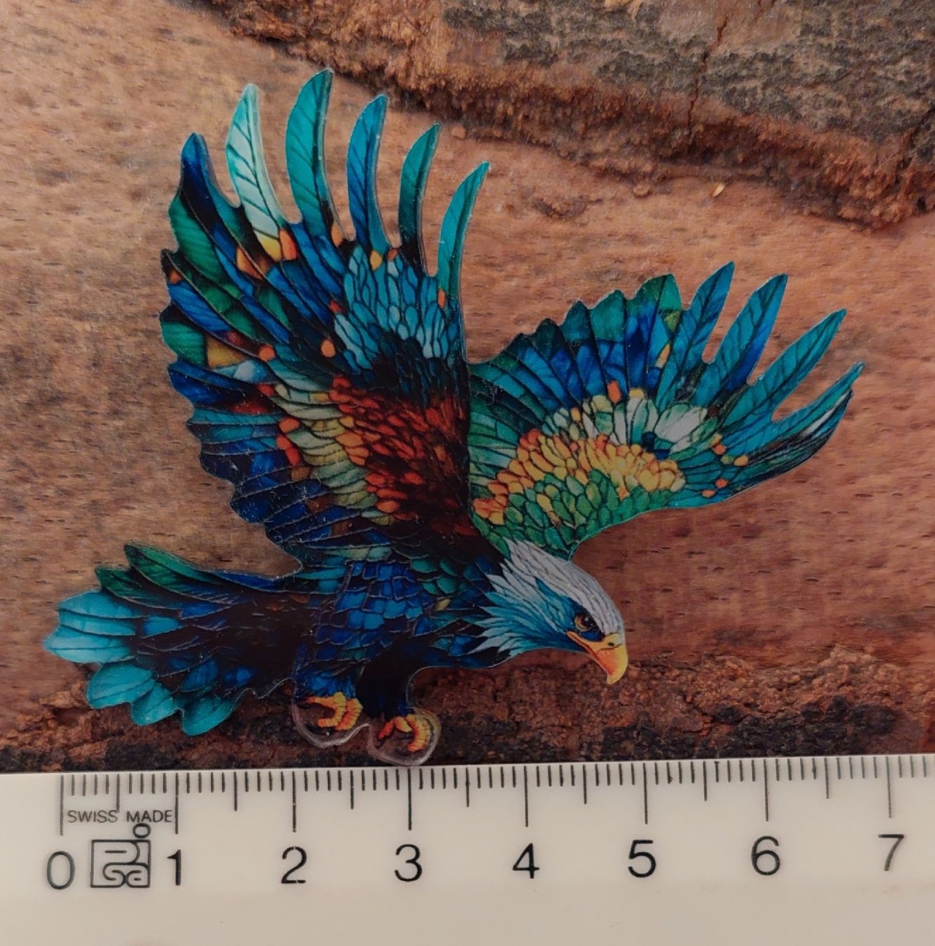 Spille & Fermagli: Bunte Adler-Brosche – Usato da Oberwil BL venduto da Kukkaniitty 3