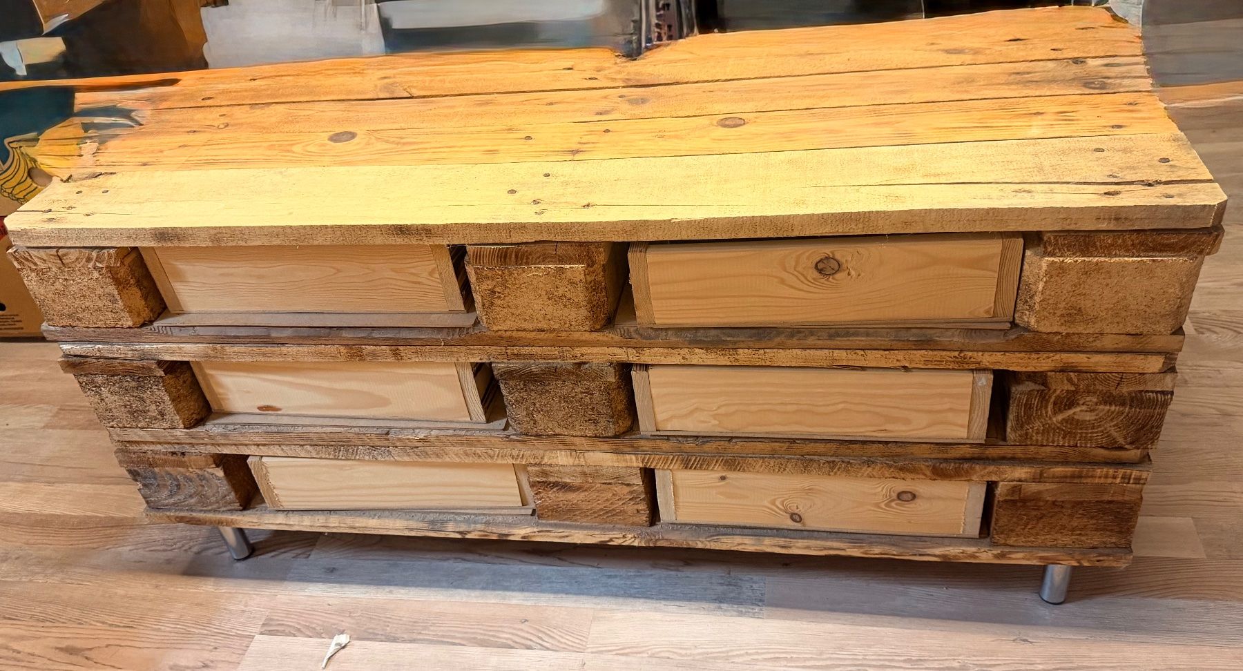 Cassettiere: Holz Möbel, einzel Stuck, selbst gemacht – Nuovo (secondo la descrizione) da Niederurnen venduto da Carbon21 2
