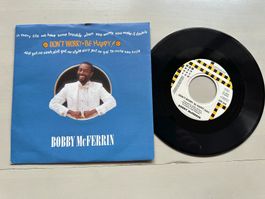BOBBY MCFERRIN Kult Single Don't worry be happy 80's Party